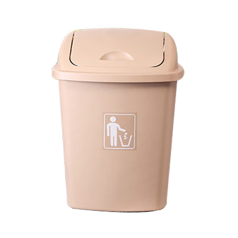 Su Shi YJ-A152 60 liters thickened dustbin with lid (price unit) khaki