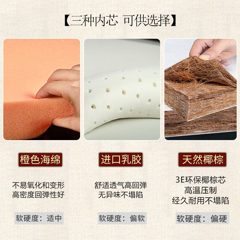 Nest New Chinese Style Bay Window Cushion Can Sleep Cushion High-end Luohan Mattress Customized Bedroom Window Sill Seat Cushion Birds and Flowers Fragrance Ash High-Precision Fabric Customized Photoshoot Link Private Photoshoot Not Posted