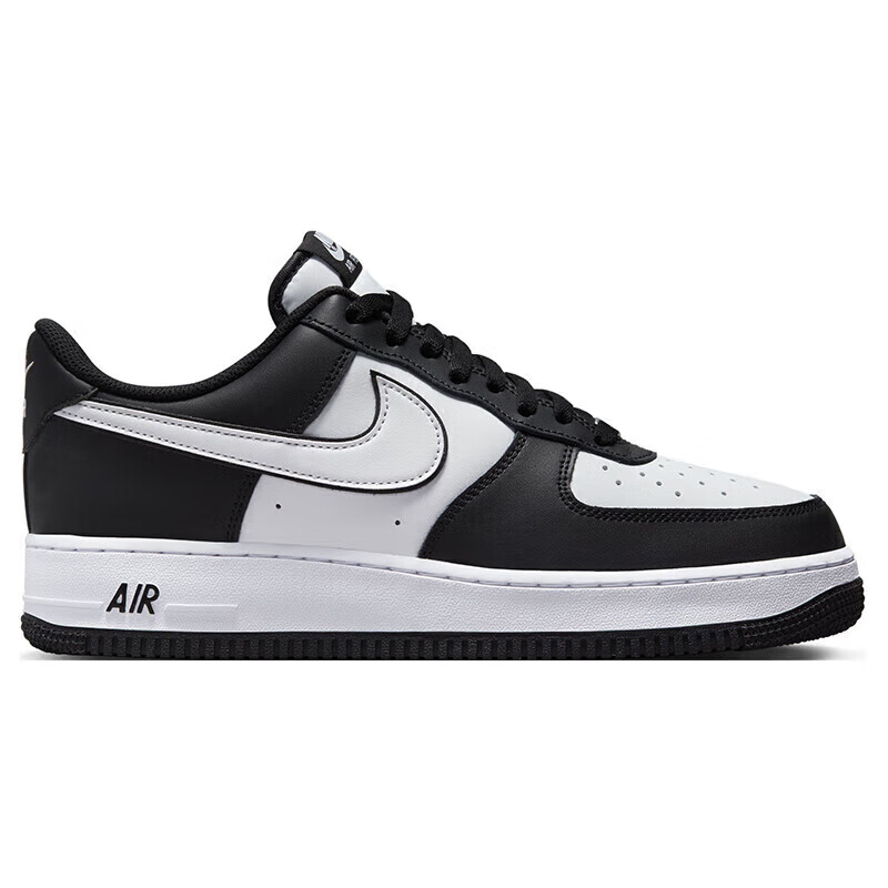 Nike NIKE Men's Air Force One AF1 New Year's Gift Sports Shoes DV0788-001 Black and White 41