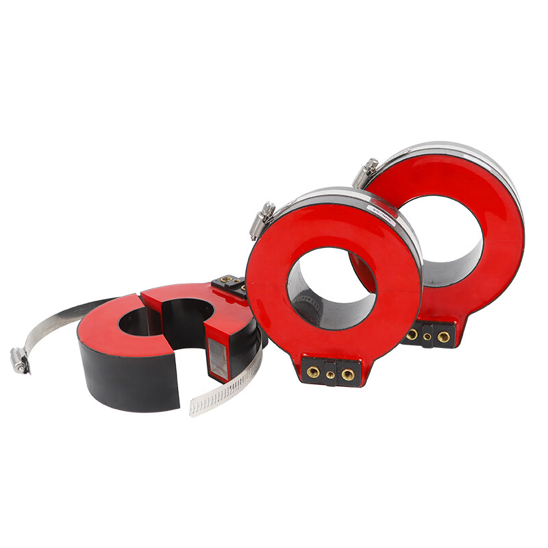 E.F.VSLON core-through protection current transformer LMZC-10 closed cast double winding mutual inductance inner diameter 43*outer diameter 105*height 40 non-standard 0.550/5A opening