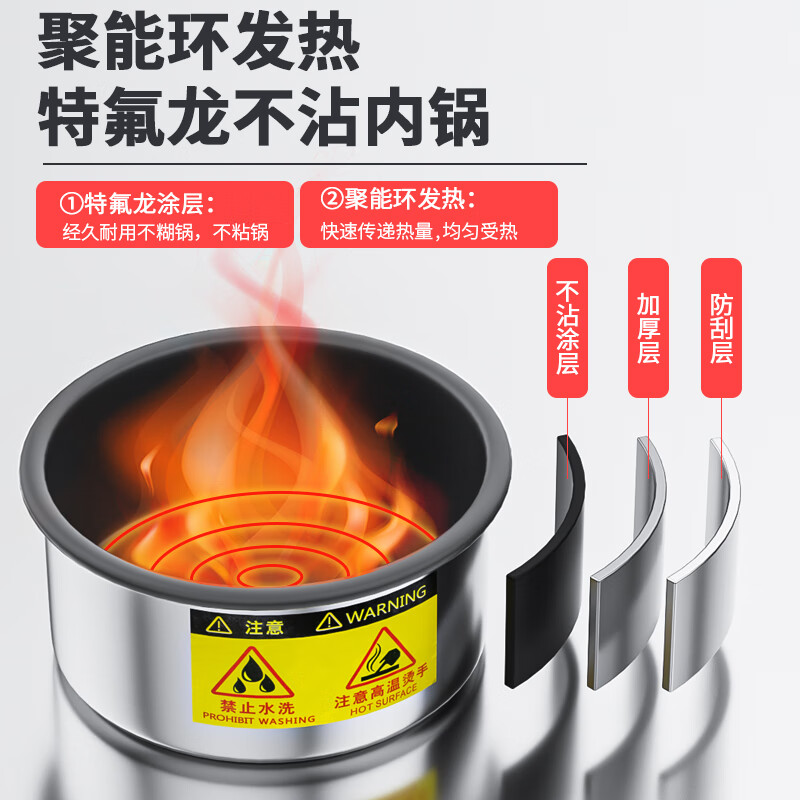 Fangchu fully automatic popcorn machine for stalls, household, commercial, Internet celebrity mobile snacks, small fruit popcorn machine, old-fashioned electric popcorn machine, puffer, American spherical tempered glass model, upgraded new stainless steel + spherical raw materials 60 packs