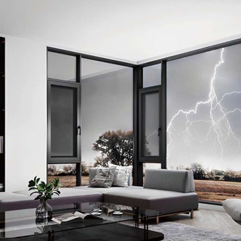 Wupai (WUPAI) Wupai system doors and windows 113/120/130 broken bridge casement window balcony, bedroom window Yuexiang 113 broken bridge fixed window 880/m