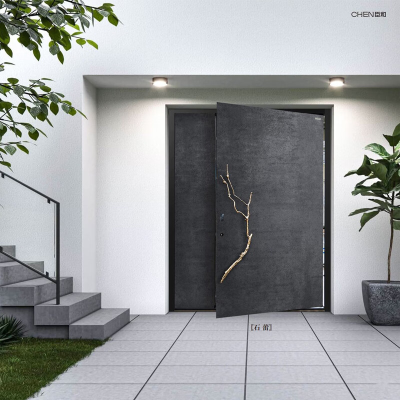 Chenhe CH-Shi Lei door cast aluminum door villa door/square