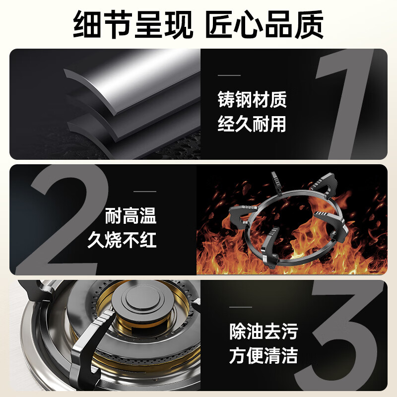 Beishi embedded desktop gas stove bracket anti-slip stove shelf milk pot rack pot rack stove bottom bracket bracket accessories 195MM diameter