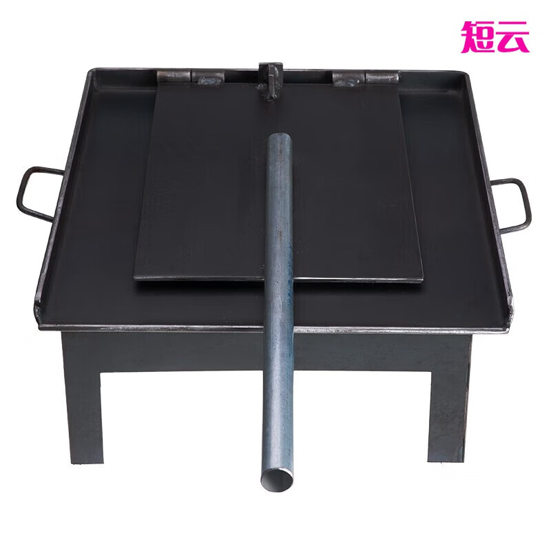 Short cloud sizzling duck special equipment sizzling chicken rack special sizzling sizzling iron plate commercial hand-shred roast duck pressure plate baking pan 6mm sizzling duck sizzling iron plate