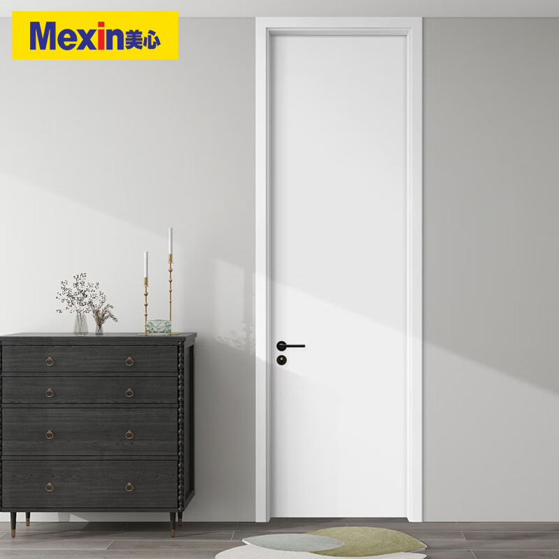 Maxim's wooden door paint-free top door ultra-high indoor door bedroom door room door wooden composite simple modern style size custom door