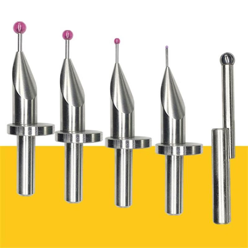 Height meter tungsten steel probe 1.0/2.0/30/4.0/5.0 ruby probe height meter probe TESA domestic extended 75mm measuring arm