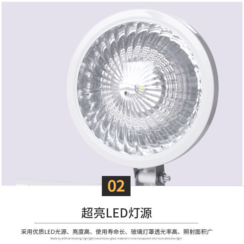 Fire emergency light safety exit evacuation emergency commercial rechargeable lighting led double-headed sign light national standard two-in-one multi-function enhanced double-headed light + single facing right