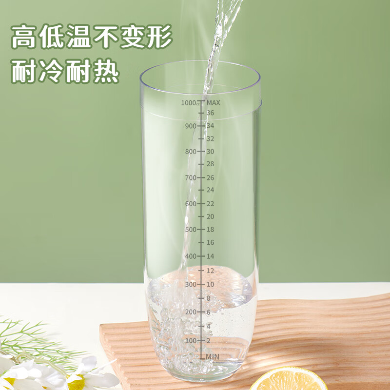 Badger Shake Cup Set Beater Lemon Tea Tool Milk Tea Making Cocktail Mixing Tool 1000ML