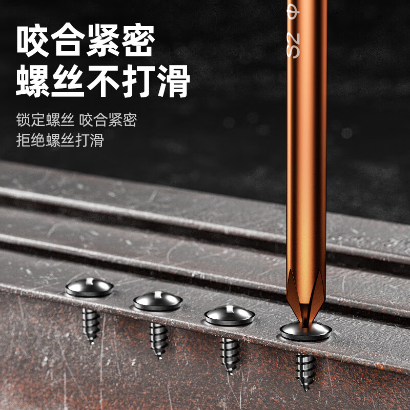 Shengda Screwdriver Cross Slotted Screwdriver Set Industrial Grade Strong Magnetic Super Hard Household Tools Plum Blossom Screwdriver 5x125