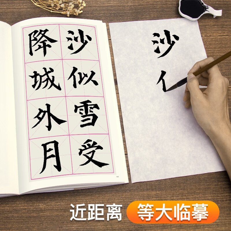 Yan Zhenqing's Duobaota Stele Collection Tang Poems Simplified Marginal Notes Regular Script Basics Collection Collection Yan Zhenqing's Classic Stele Calligraphy Collection Ancient Poetry Works Integrated Adult Student Copying Tutorial Regular Script Brush Calligraphy Practice Calligraphy