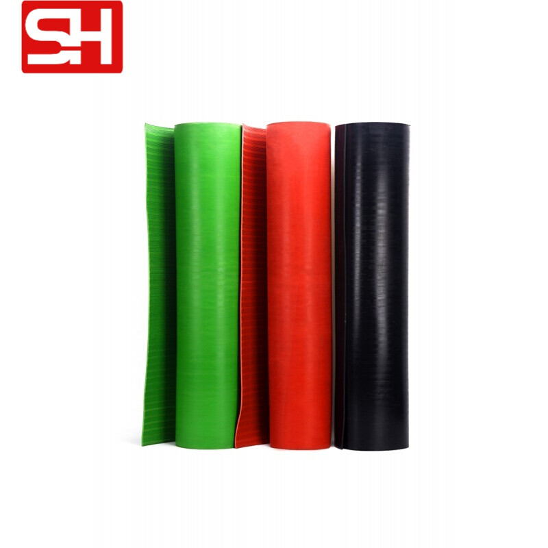 Yingtang insulating rubber mat 10kv power distribution room room high voltage insulating carpet 5mm rubber mat 12 meters wide insulating rubber sheet 10mm one square red