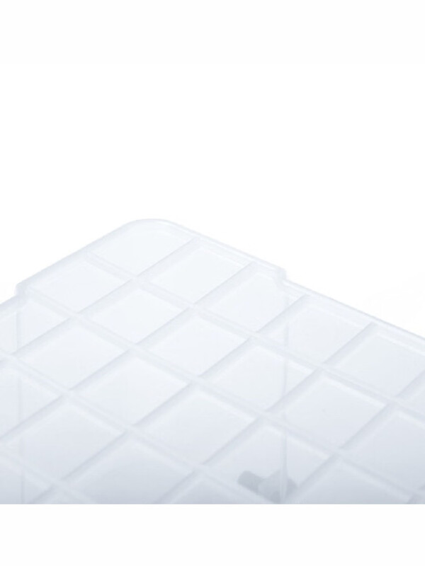 Baichunbao Fruit and Vegetable Fresh Box Large Capacity Extra Large Plastic Sealed Box Refrigerator Special Food Storage Box High Style 6611 53*37*30 Thickened Upgraded Style