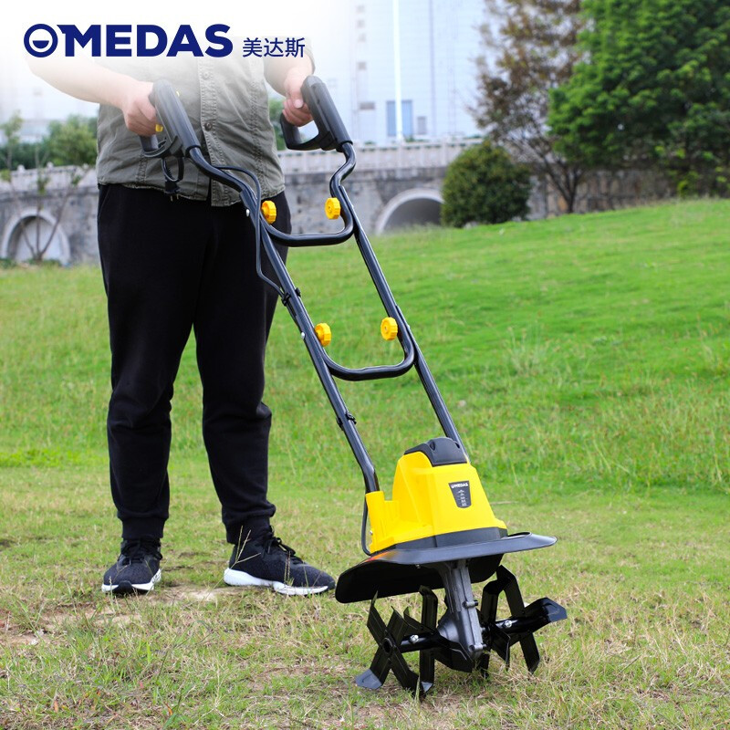 Midas electric scarifier, plow, tiller, tiller, micro tiller, household agricultural small tiller, hoe, 1500W electric scarifier, standard configuration