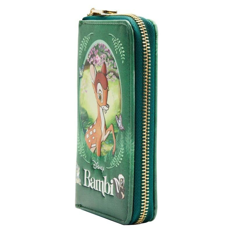 Loungefly Disney Classic Books Bambi Ziparound Wallet Standard