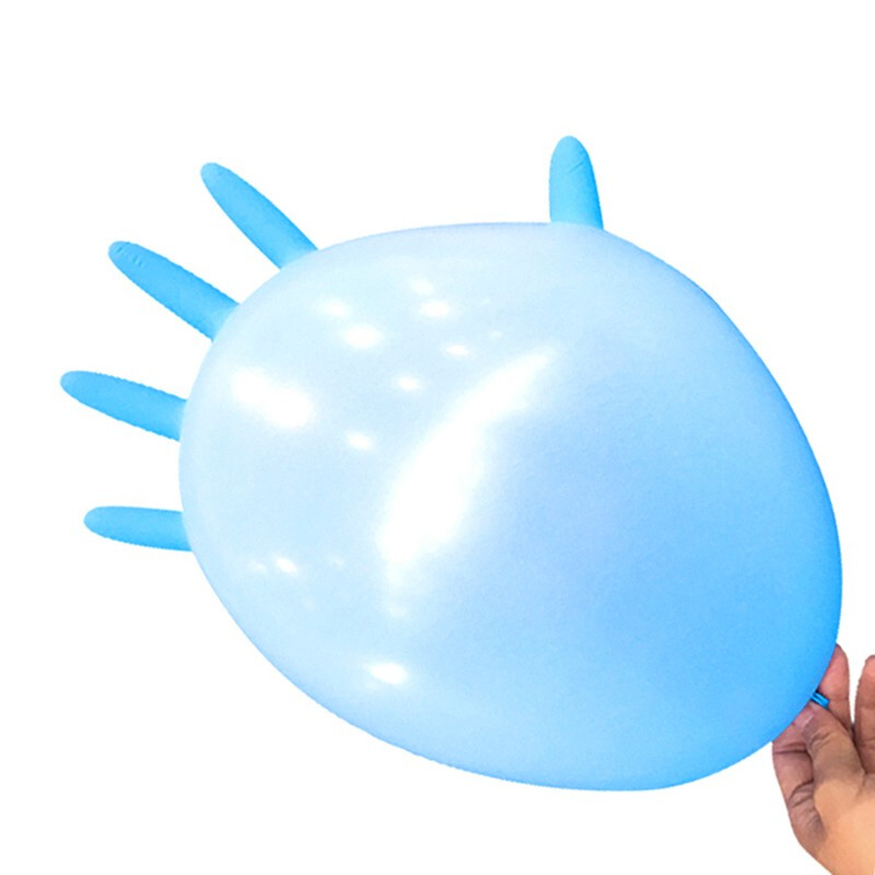 Thermos disposable nitrile gloves, elastic, waterproof and stain-resistant, clean, 100 pieces/box, blue, small S size