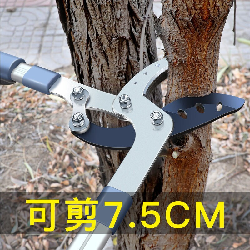 Arrizo Thick Branch Scissors Gardening Fruit Tree Pruning Branch Shears Pruning Shears Garden Powerful Shears Telescopic Manual Farm Tools Black Gold Standard Thick Branch Scissors