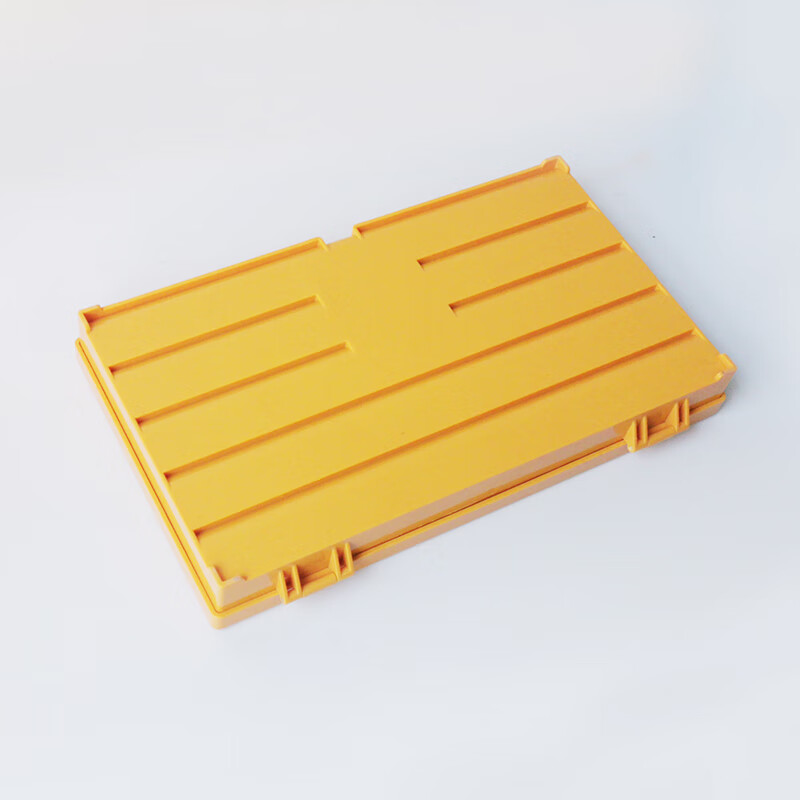 Orange type box for radiographic flaw detection engineering, code sorting, orange plastic sorting box, industrial inspection, solid type box