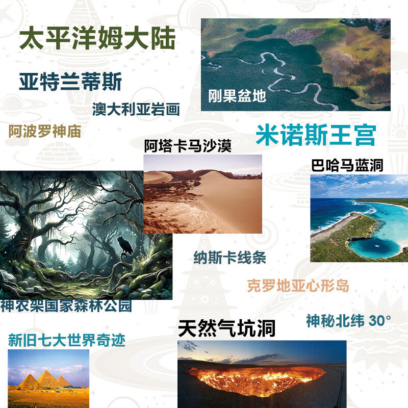 The Incredible Mystery of the Earth, Popular Science Encyclopedia of Unsolved Mysteries, Illustrated World Hardcover Edition