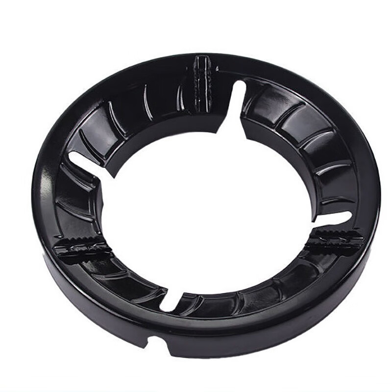 XMSJ household gas stove energy-saving cover fire ring wind-proof ring anti-heat environmentally friendly natural gas stove accessories gas-saving heat insulation wind shield 5 openings enamel thickening *2