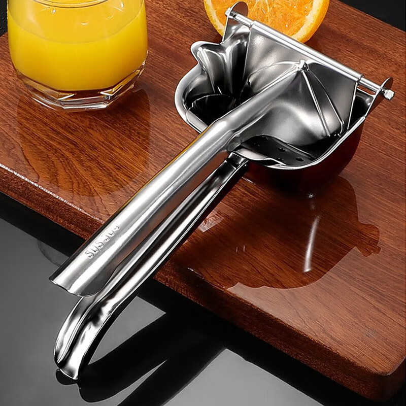 Quanshi 304 stainless steel manual juicer fruit juicer hand pressed lemon clip juicer mud press juicer artifact