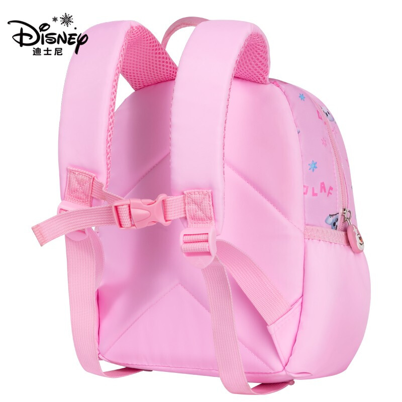 Disney (Disney) children's schoolbag kindergarten 3-6 years old small class and upper class ultra-light and cute girl small backpack Elsa Princess Pink