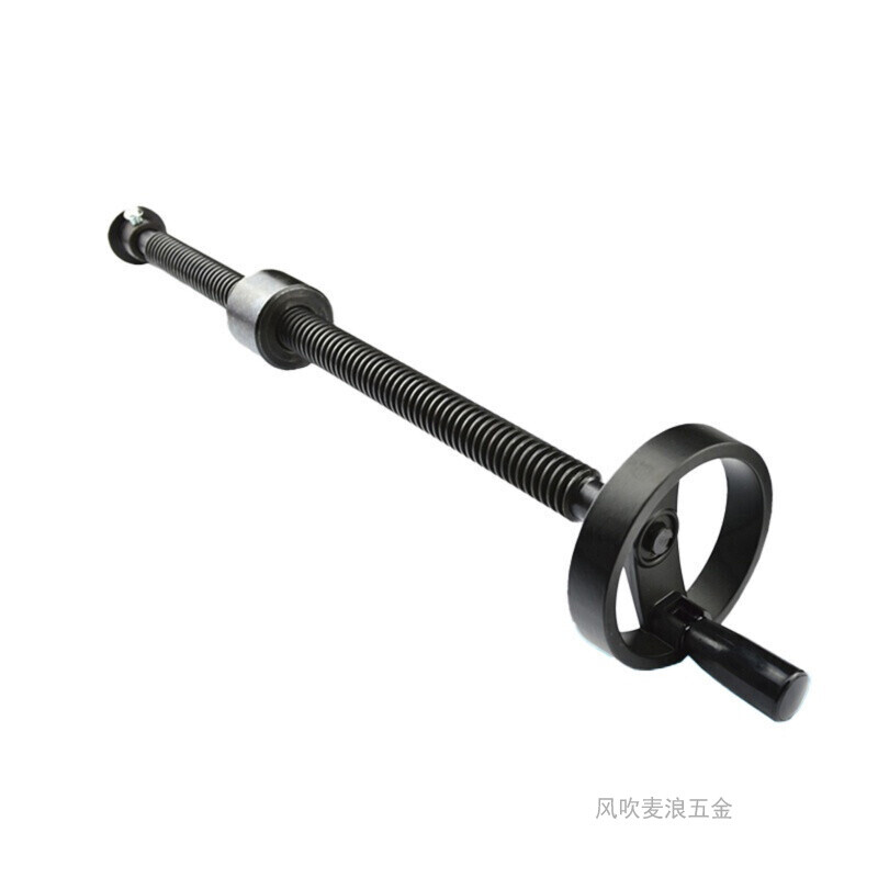 TLXTT type screw set with handwheel nut, trapezoidal screw, hand-cranked lifting screw, transmission clamp screw, T20/T25 set, T20, 1000 long (with 125 handwheel)