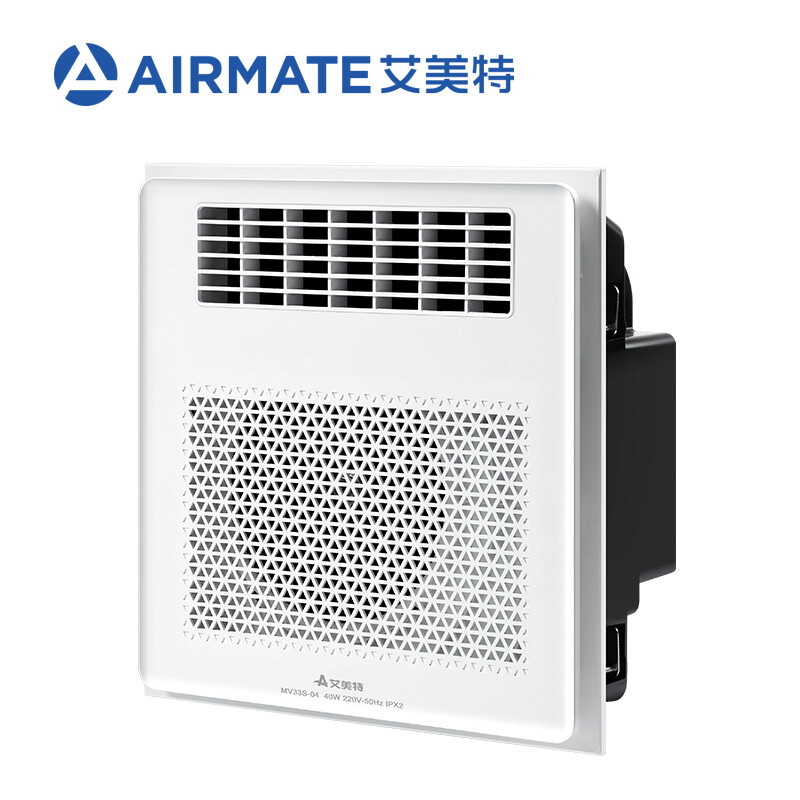 Airmate Coolba kitchen dedicated integrated ceiling embedded cooling fan Coolba ceiling fan slim air cooler remote control MV33S-04 mechanical model