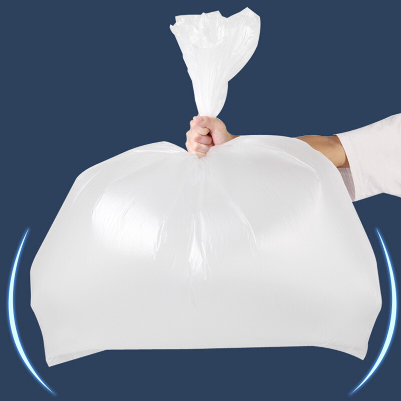Kelibang large garbage bag commercial property sanitation disposable thickened plastic bag for office and home use 60*80cm3.8 silk 50 pieces KB1316