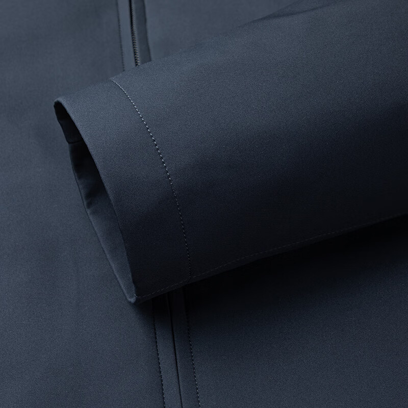 ROMON goose down jacket men's short winter casual warm dad jacket men 3Y010793T navy blue 170