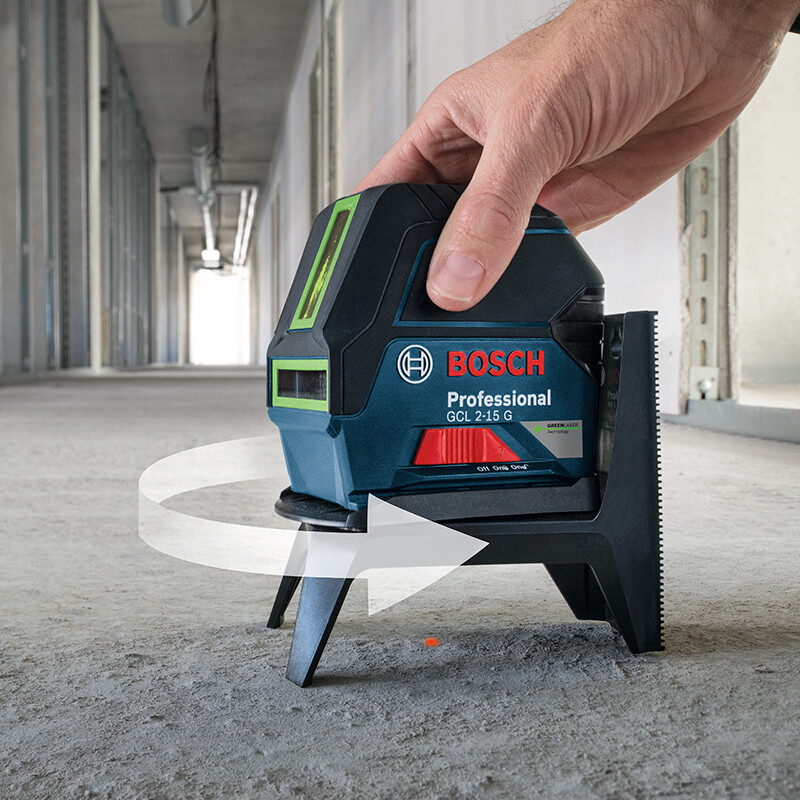 Bosch (BOSCH) green light level 2-line GCL2-15G infrared level laser level strong light line marking GCL2-15G green light level standard