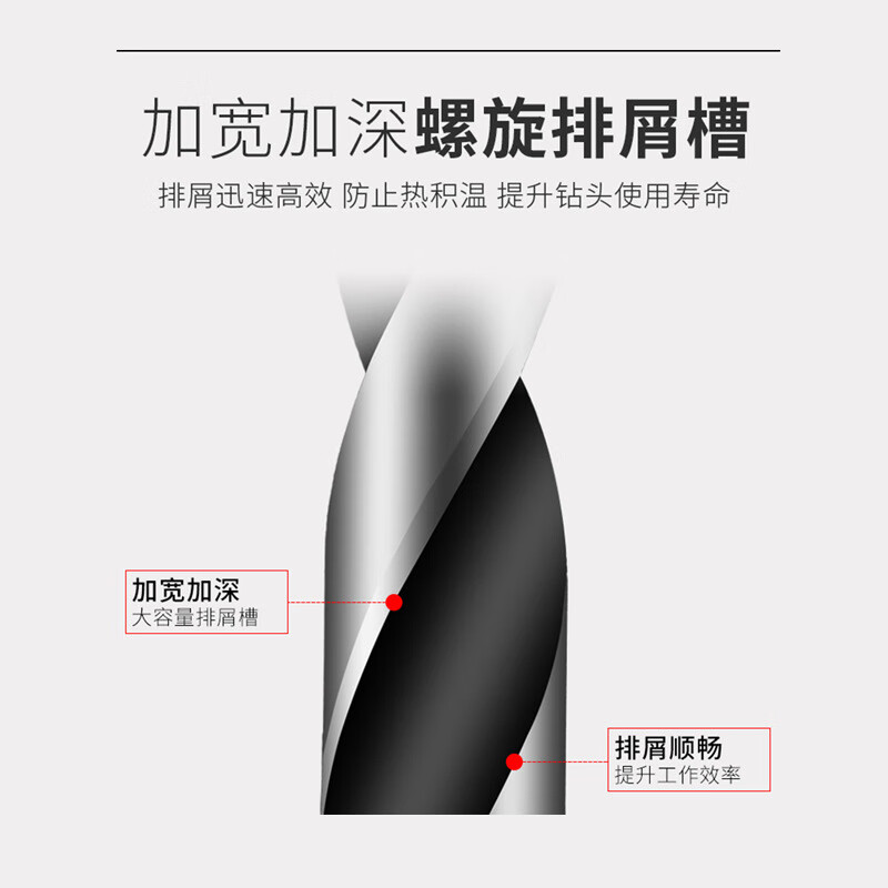 Beautiful woodworking twist drill hand electric drill drilling positioning tool support drill set wholesale round handle three-point woodworking drill bit woodworking twist drill yellow set 3-10mm