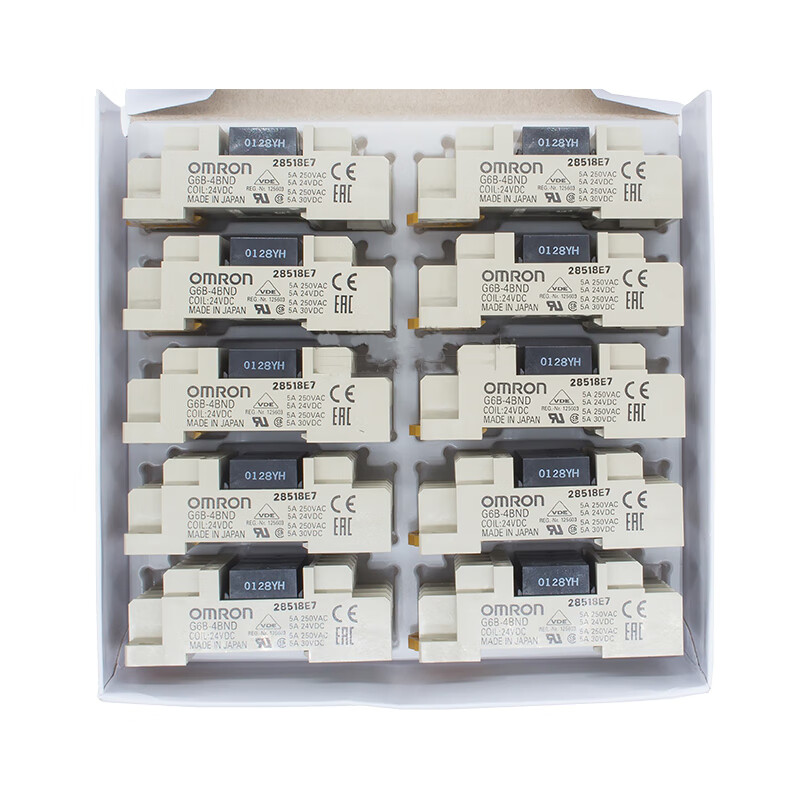 Relay G6D-F4BG6B-47BND terminal module combination 24V220V12V G6B-48BND DC24V