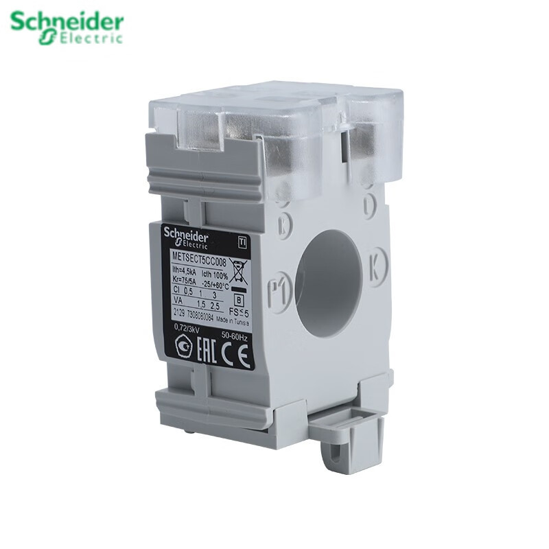 Schneider METSECT5CC004/5/8/10/13/15/20 aperture 21mm current transformer 75/5A moist heat type METSECT5CC008