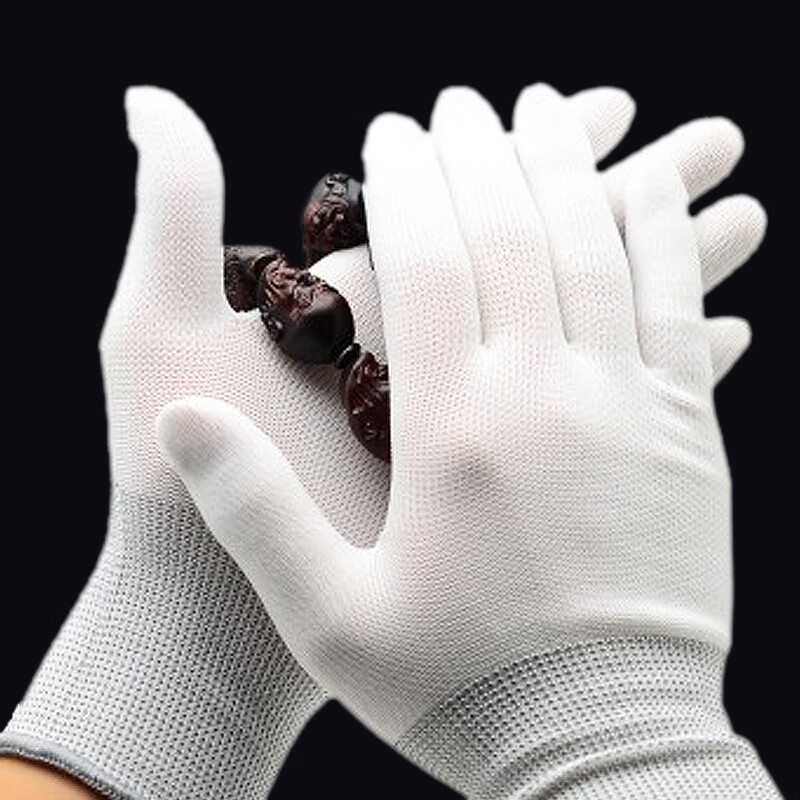 Lugong Pan Wenwan Gloves Thickened Nano Plate Play Polished Walnut String Plate Beads Packed Star and Moon Bodhi Buddha Beads King Kong Nano Gloves 5 Pairs
