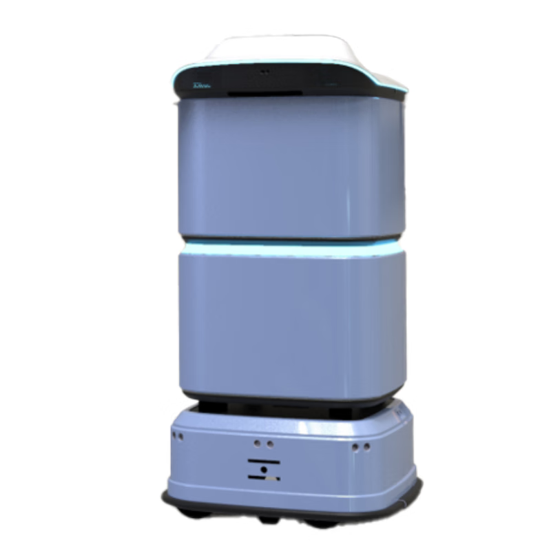 Hospital, Factory, Office Building, Hotel Self-Ride Elevator Intelligent Delivery and Food Delivery Robot Qingzhou H1 Standard Model