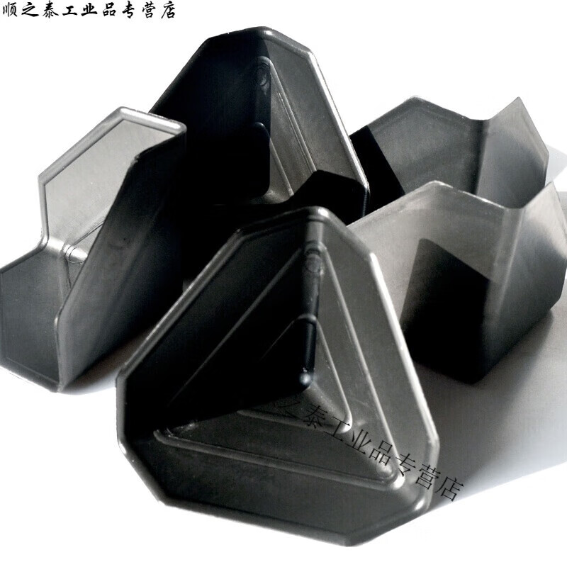 Three-sided plastic corner protector express packaging carton edge triangle protective sleeve packaging furniture anti-collision and anti-bump corner protector 35*35-4000 pcs/1 bag