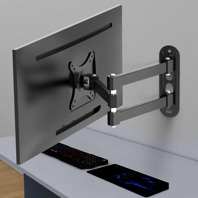 ProPre TV Telescopic Rotating Bracket 19-130 inches Large Screen Wall Mounted Universal TV Mount Rotating Telescopic TV Stand Suitable for Hisense Skyworth TCL Samsung Sony, etc. 19-32 inches Classic Wall Mounting Bracket