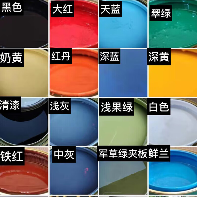 TV Tower brand ship special paint alkyd hull paint deck paint waterproof and rust-proof metal paint C43-31 ship gray hull paint 3kg