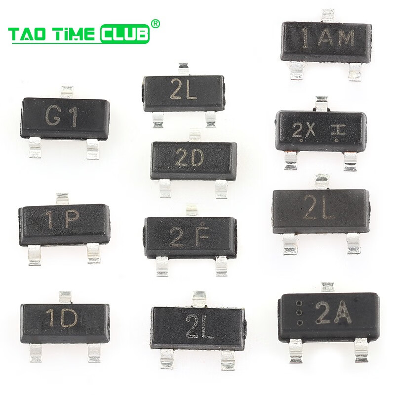 Transistor MMBT5401 MMBTA92 2N3904 A1015 NPN high current printing 2L transistor 2N3906 straight plug package TO-92 (50 pcs)