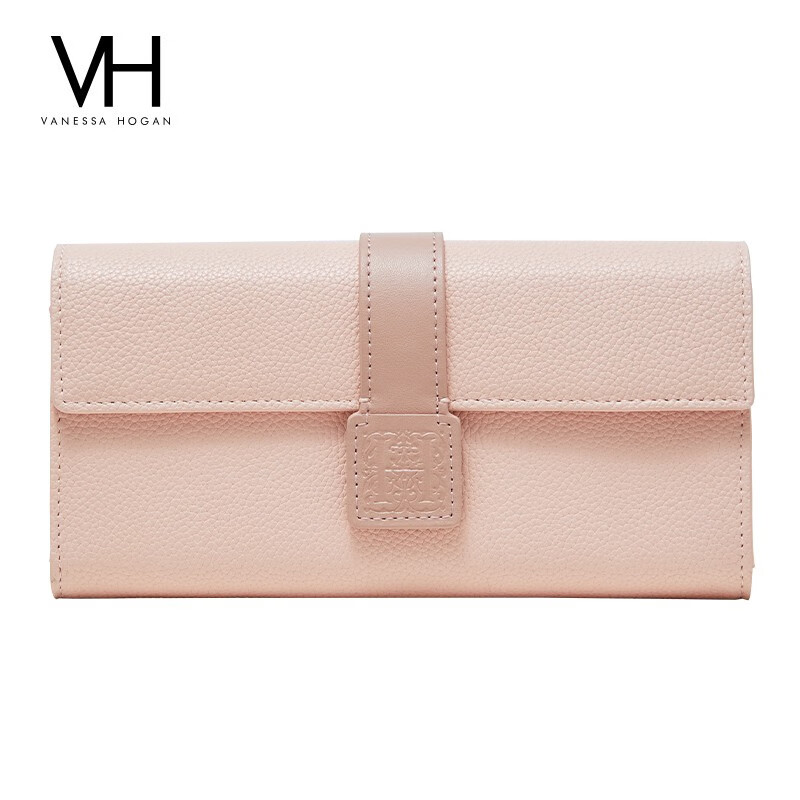 VANESSA HOGAN VH Women's Bag Wallet Women's Wallet Temperament Clutch Multifunctional Wallet Card Bag Small Bag New Year Gift for Girlfriend Gray Gift Box