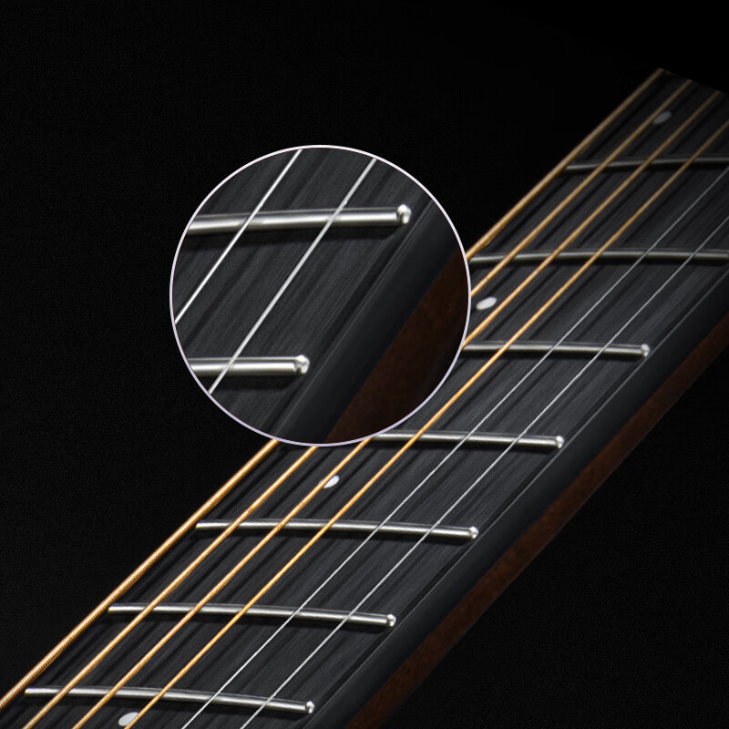 DONNER RISING G1 carbon fiber acoustic guitar, folk guitar, entry-level musical instrument for beginners and boys, retro polished color