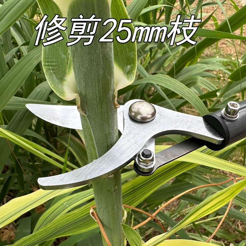 Jiehong's new brushless gardening lithium-ion rechargeable electric shears for pruning branches, pruning shears, fruit tree shears, electric agricultural tools, pruning shears/fruit picking shears + carrying battery for longer lasting