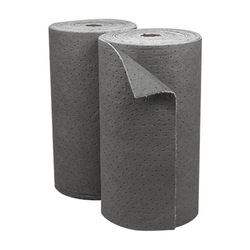 TURICH oil-absorbing felt universal industrial liquid-absorbing cotton 5MM gray oil-absorbing cotton roll factory workshop oil spill special flame-retardant adsorption pad full roll 1 meter * 30 meters gray 5MM thick width 1 meter * 30 meters / roll
