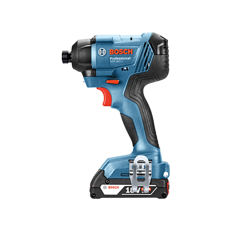 Bosch (BOSCH) GDR 180-LI lithium battery 18V rechargeable impact driver/electric wrench impact wrench dual-electric version (two batteries)