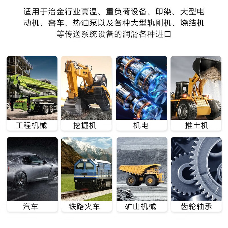 China Overseas Denver Butter Lubricant Grease Collection Excavator Excavator Engineering Machinery Bearing Special High Temperature Resistant Caterpillar Grease Lithium Base Grease Wholesale 18L Large Barrel General Grease Blue 3# Super Affordable 20kg