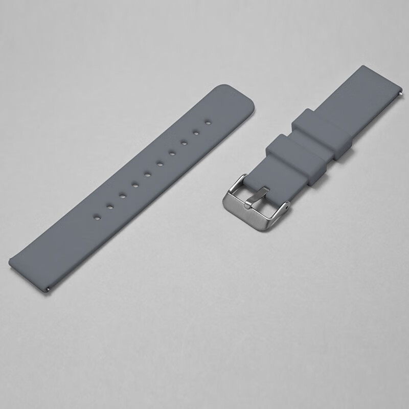 Douban reverse watch replacement silicone strap gray