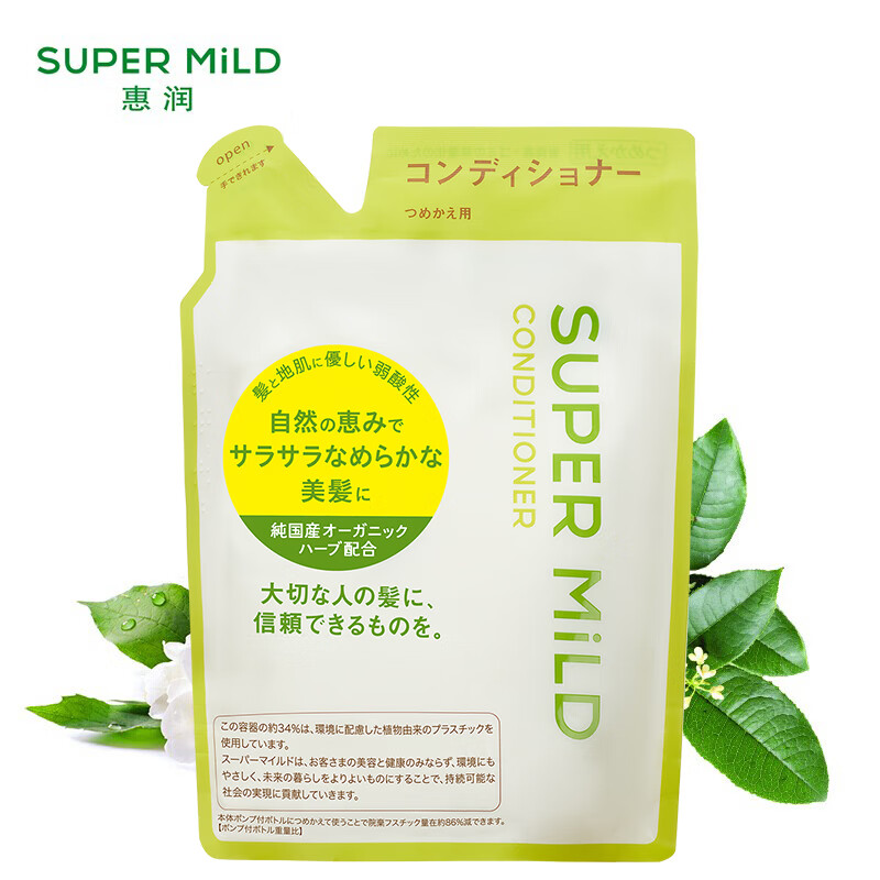 Huirun (SUPER MiLD) Green Field Aromatherapy Conditioner Refill 400ml Conditioner Herbal Smoothness