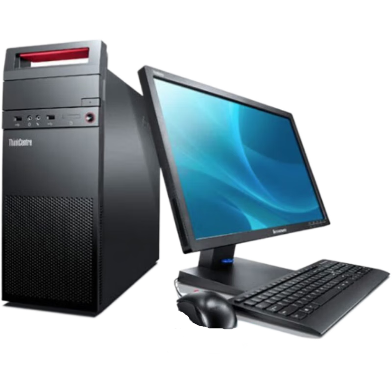 Lenovo Government 9 new computer i5 Core i7 desktop host i3 independent display business office design editing e-commerce package two i3 3240/8G/620G/HD core display single host
