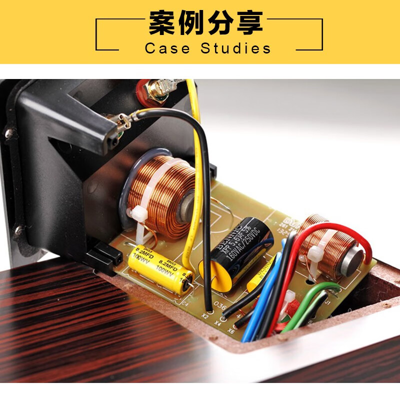 B10A crossover capacitor horizontal non-polar electrolytic capacitor speaker speaker 3 4.7uF/100V